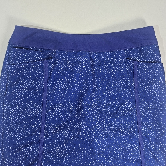 Adidas Golf Skort XS Purple White Microdot Inner Shorts Preppy Tennis Activewear - Picture 3 of 9